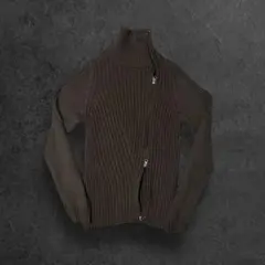 ARMANI COLLEZIONI ショールカラーニット ウォッシャブル 46 - メルカリ