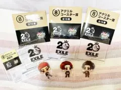 EXILE くじ　アクリルコースターセット