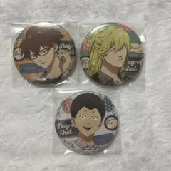 忘却バッテリー 忘バ 要圭 缶バッジ Day-off shot 箔押し 忘却バッテリー_Day-off Shot トレーディング箔押し缶バッジ【BOX／5