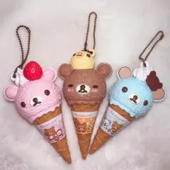 リラックマ コリラックマ ボールペン アイスクリーム キーホルダー San-X
