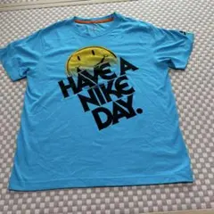 NIKE HAVE A NIKE DAY Tシャツ ブルー☆男女兼用‼️最終価格！