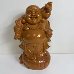 布袋様　置物　6セット　縁起物　七福神　置物　レトロ　漆塗り 木彫 起物 布袋様 置物 七福神 木彫仏像 天然の木 仏教工芸品 精密細工 彫刻 大波