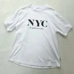 【希少！】アラミンタ ジェームス　CITY NEVER Tシャツ　ホワイトのサムネイル