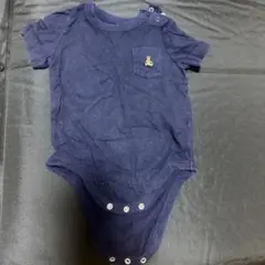 baby GAP ネイビーロンパース 6-12ヶ月