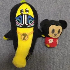 ナイトヒーローナナナ・ディズニーミッキーマウスぬいぐるみ2体セット