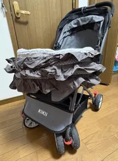 KIKII ペットカート 犬用 グレー クッション付き 送料込み KIKII ペットカート 犬用 グレー クッション付き 送料込み - メルカリ