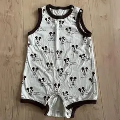 Disney baby ミッキー柄ロンパース