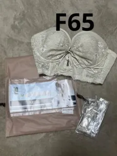 SQREBEAUTÉ  レースセミロングブラジャーF65