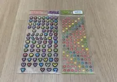 当時物　平成文字シール　シール　文字　デコ　平成女児　ギャル