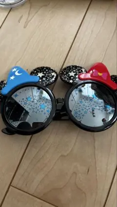 ディズニーランド　ミッキーマウス サングラス 星柄