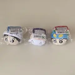 クレヨンしんちゃん ぺたんこクリーナー マスコット 3点セット