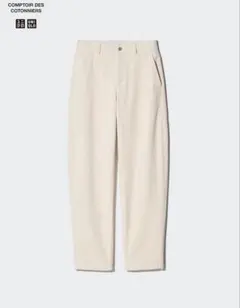 UNIQLO コーデュロイカーブパンツ　オフホワイト　Sサイズ