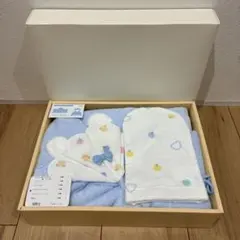 ファミリア ポンチョ型バスタオルセット