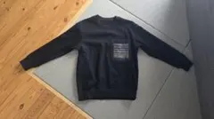 ソフト 裏起毛 クルーネック スウェット カットソー トップス SIZE:M