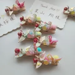 和装　結婚式　席札　披露宴　受付　折り鶴　水引き