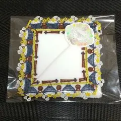 近沢レース 卵かけご飯 ホワイト タオルハンカチ