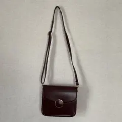 ショルダーバッグ　茶色　ブラウン