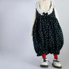 ブライスアウトフィット フリルのつりパンツ ソックスセット きいろ