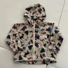 美品✨️ノースフェイス リバーシブル ジャケット キッズ ベビー80 青 
