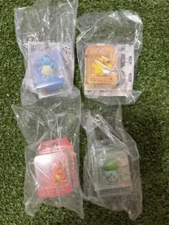 ポケモン ポケプラ ブリスターマスコットチャーム 4種セット新品未使用