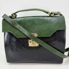 フルラ　FURLA 2wayショルダーバッグ クロコ調　593