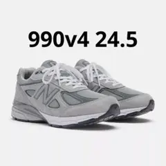 New Balance 24.5cm U990GR4 USA グレー