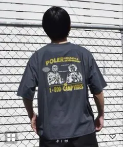 新品　POLER ポーラー 半袖 Tシャツ 水陸両用 ムラサキスポーツ限定品のサムネイル