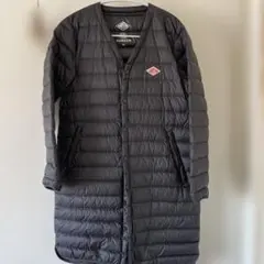 【美品✨】DANTON インナーダウンロングコート ブラック サイズ34