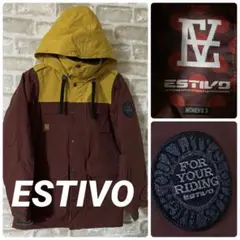 ESTIVO レディースS スノーボード ボードジャケット　イエロー　バイカラー