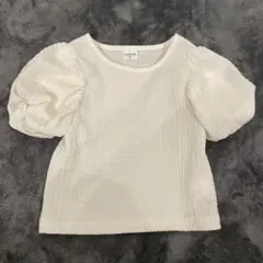 バースデー mirror bae. ホワイト Tシャツ 90