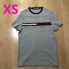 トミーヒルフィガーTOMMY HILFIGER半袖 グレー XS日本のSサイズ