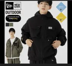 NEW ERA ナイロンジャケット　Mサイズ　吉田兄弟のサムネイル