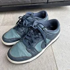 NIKE Dunk Low ネイビー ブルー スニーカー