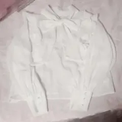 GRL 4Wayボウタイフリル楊柳シフォンブラウス kz289