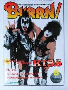 BURRN！　2013年8月号　KISS(全24ページ)　BON JOVI