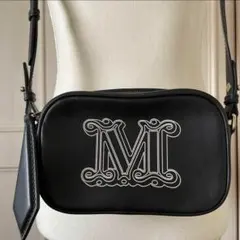 Max Mara Mロゴ ショルダーバッグ ブラックのサムネイル