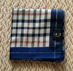 【DAKS ダックス】 ネイビー チェック柄 ハンカチ⭐️