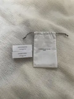 DIOR 香水サンプル2点セット　巾着付き