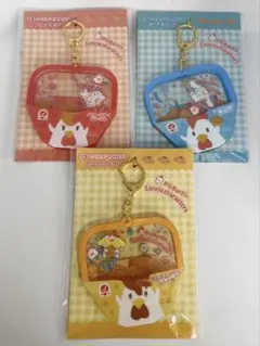 からあげクン×サンリオキャラクターズ　当りくじ　アクリルマスコット　3点セット