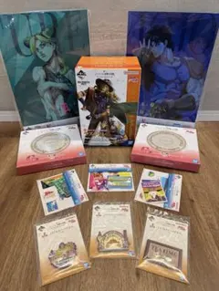 ジョジョ 一番くじ ラストワン賞 ジョニィ&ジャイロ 11点セット 新品未開封
