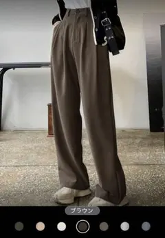 ワイドパンツ l