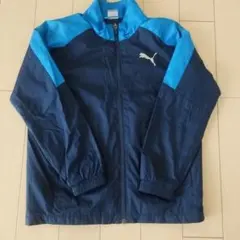 PUMA ウィンドブレーカー ネイビー/ブルー140