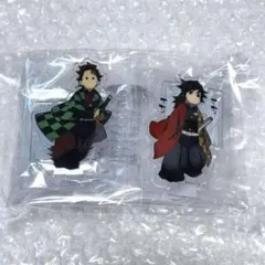 【匿名配送】鬼滅の刃 竈門炭治郎＆冨岡義勇　てちてちスタンドセット