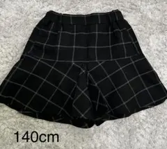 ☆GU チェック柄 半ズボン 140cm