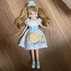 リカちゃん人形 水色ドレス　シナモロール