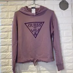 あ*ら様 新品⭐︎タグ付きGUESS パープル パーカー XS