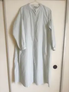 Samansa Mos2 ストライプ シャツワンピース