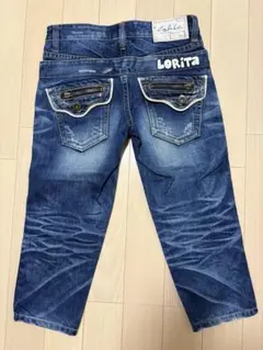 Lolita jeans ロリータデニム 00s グランジ y2k バックジップのサムネイル