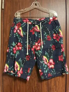 RAGEBLUE ハイビスカス柄 ショートパンツのサムネイル