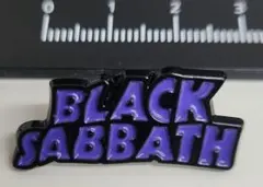 BLACK SABBATH ロゴピン